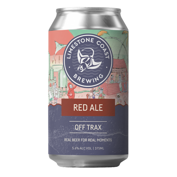 Limestone Coast Off Trax Red Ale 375mL Cube (16)