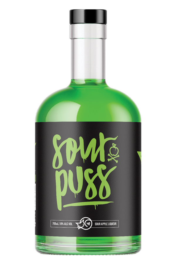 WP Shots Sour Puss Apple Liqueur 700ml