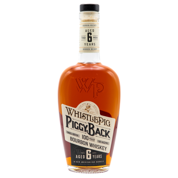 WhistlePig Piggyback 6yo Bourbon Whiskey 700mL