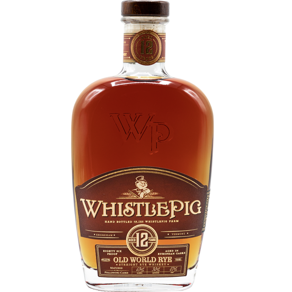 WhistlePig 12yo Rye Whiskey 700ml