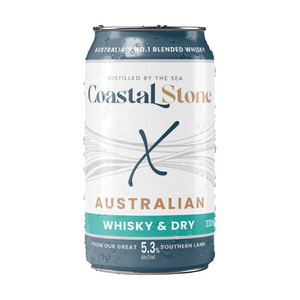 Coastal Stone 5.3% Whisky and Dry 330mL 24 Carton