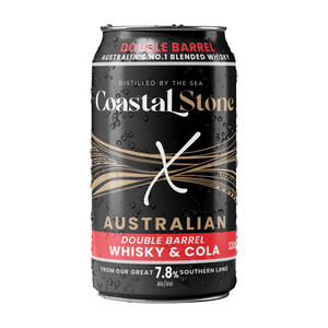 Coastal Stone 7.8% Double Barrel Whisky and Cola 330mL 24 Carton