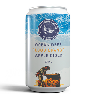 Limestone Coast Brewing Oceans Deep Blood Orange Cider 375mL Cube (16)