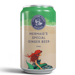 Limestone Coast Brewing Mermaids Special Ginger Beer 375mL Cube (16)