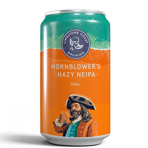 Limestone Coast Brewing Hornblowers Hazy NEIPA 375mL Cube (16)