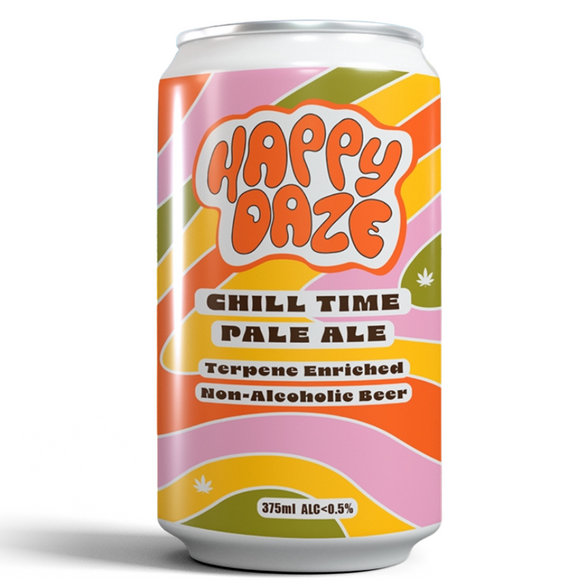 Limestone Coast Brewing Happy Daze Chill Time Non Alc Pale Ale 375mL Cube (16)