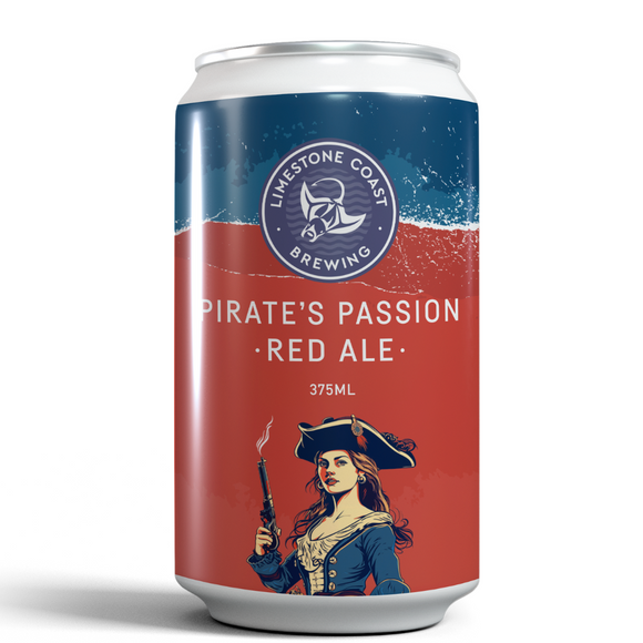 Limestone Coast Brewing Pirates Passion Red Ale 375mL Cube (16)