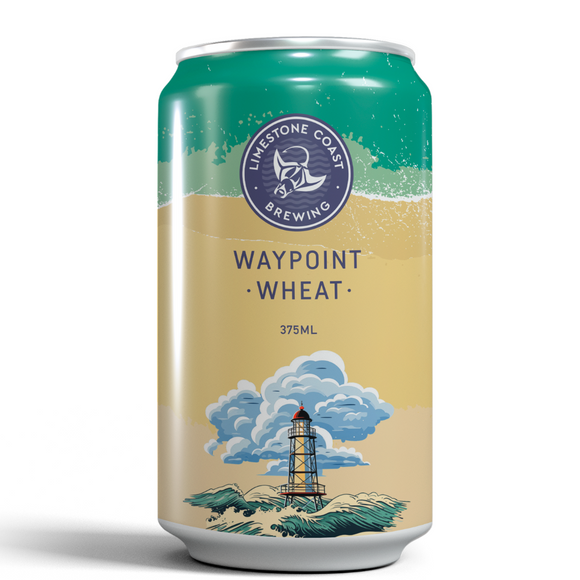 Limestone Coast Brewing Waypoint Wheat 375mL Cube (16)