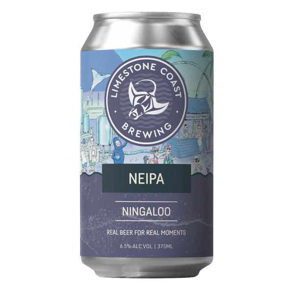 Limestone Coast Brewing Ningaloo NEIPA 375mL Cube (16)