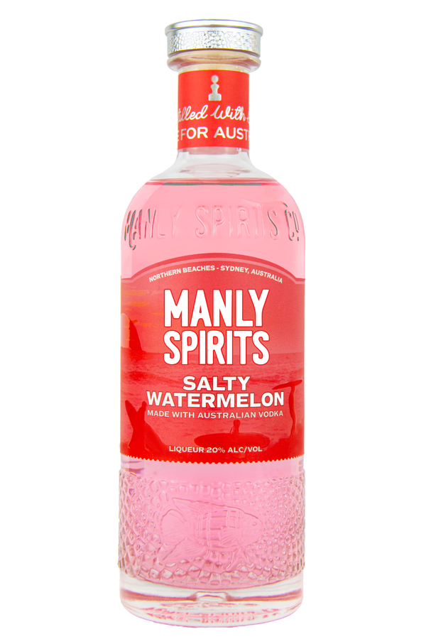 Manly Lilly Salty Watermelon Vodka Liqueur 700ml Bottle