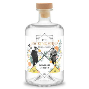 The Packing Shed Lawnbrook Citrus Gin 500ml Bottle