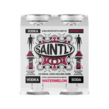 Saintly Vodka Soda Watermelon 4% 24 Carton