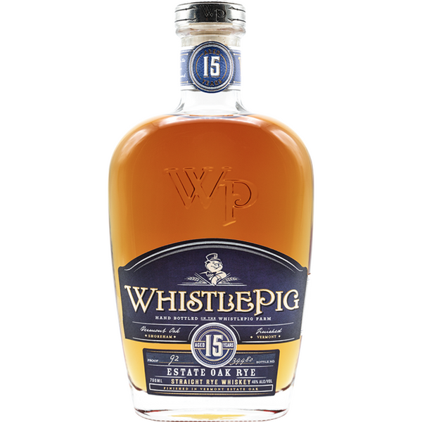 WhistlePig 15yo Rye Whiskey 700ml