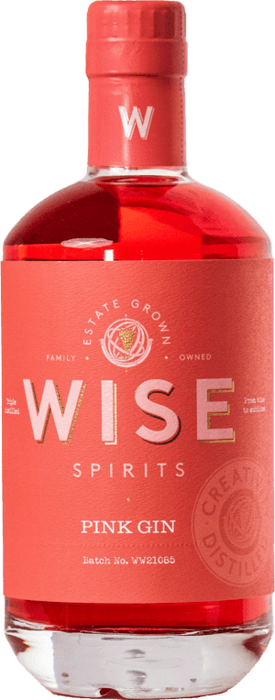 Wise Pink Gin 700ml Bottle