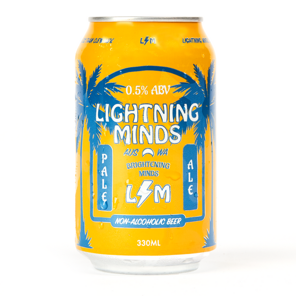 Lightning Minds Non Alc Pale Ale 375mL Cube (24)