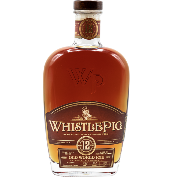 WhistlePig 12yo Rye Whiskey 700ml