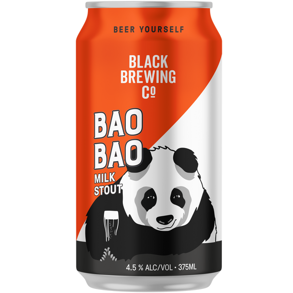 Black Brewing Co Bao Bao Milk Stout 375ml Can Cube (16)