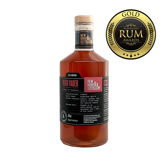 New Norfolk Voor Vader Dutch Cookie Rum Liqueur 700ml Bottle