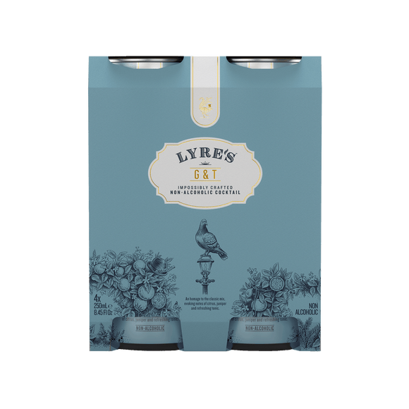 Lyre's Gin & Tonic Non-Alcoholic 250ml 24 Carton