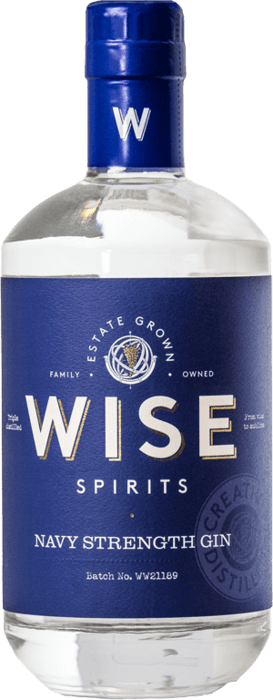 Wise Navy Strength Gin 700ml Bottle