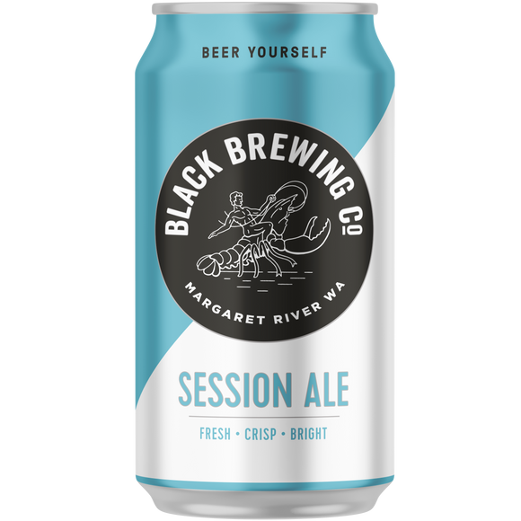 Black Brewing Co Session Ale 375ml Can Cube (16)