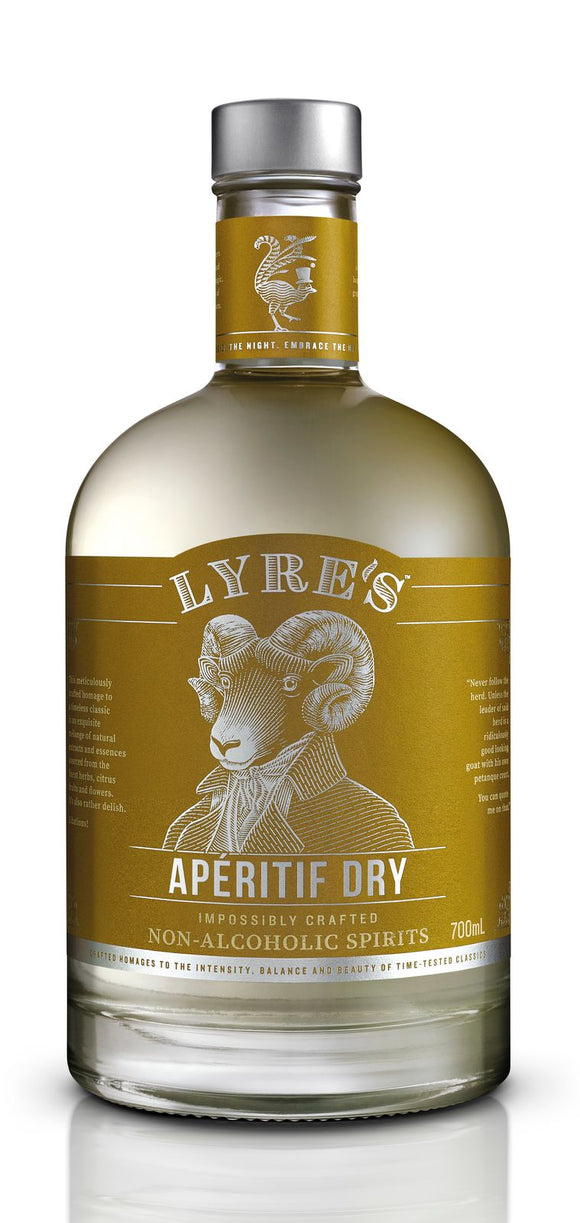 Lyre's Dry Aperitif Non-Alcoholic 700ml Bottle