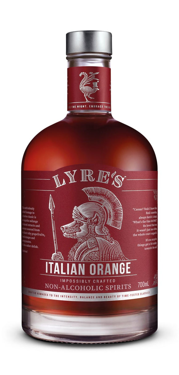 Lyre's Italian Orange Non-Alcoholic 700ml Bottle